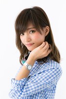 青葉城西高校モデル腕時計の着用イメージ。