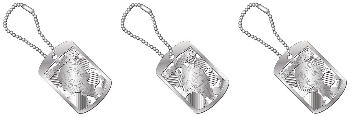 「メタルアートドッグタグ」