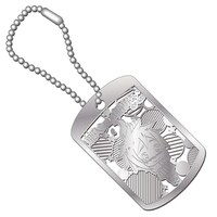 「メタルアートドッグタグ」町京子