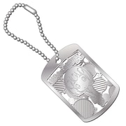 「メタルアートドッグタグ」日下部雪