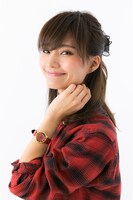 音駒高校モデル腕時計の着用イメージ。