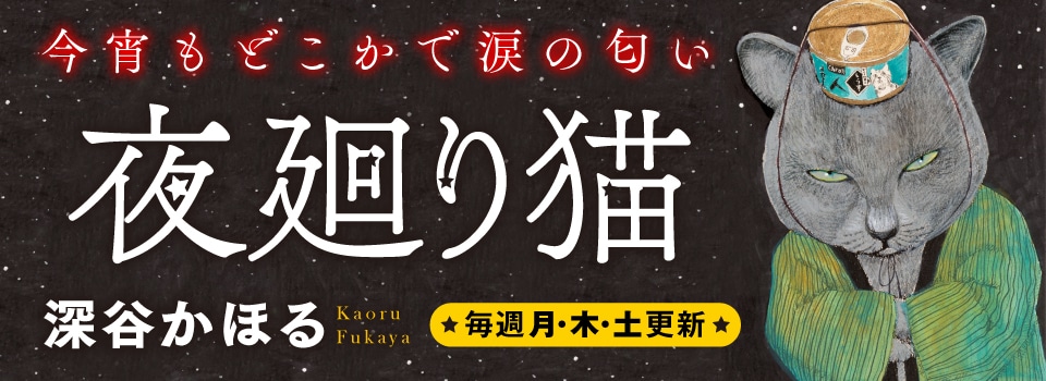 「夜廻り猫」のヘッダー画像。