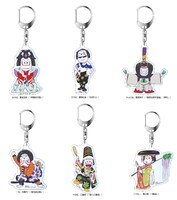 「おそ松さん×歌舞伎」第2弾より、アクリルキーホルダー。