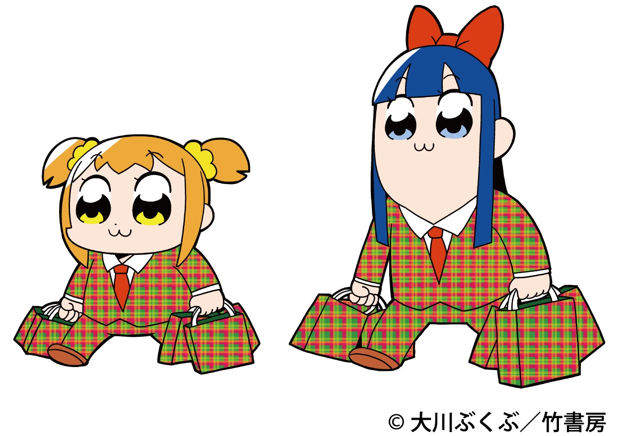 「ポプテピピック ポップアップショップ」イラスト
