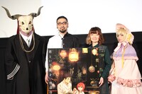 左からエリアス、竹内良太、種崎敦美、シルキー。