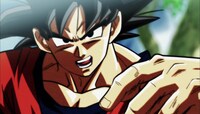 「ドラゴンボール超」新オープニング映像の場面カット。