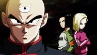 「ドラゴンボール超」新オープニング映像の場面カット。