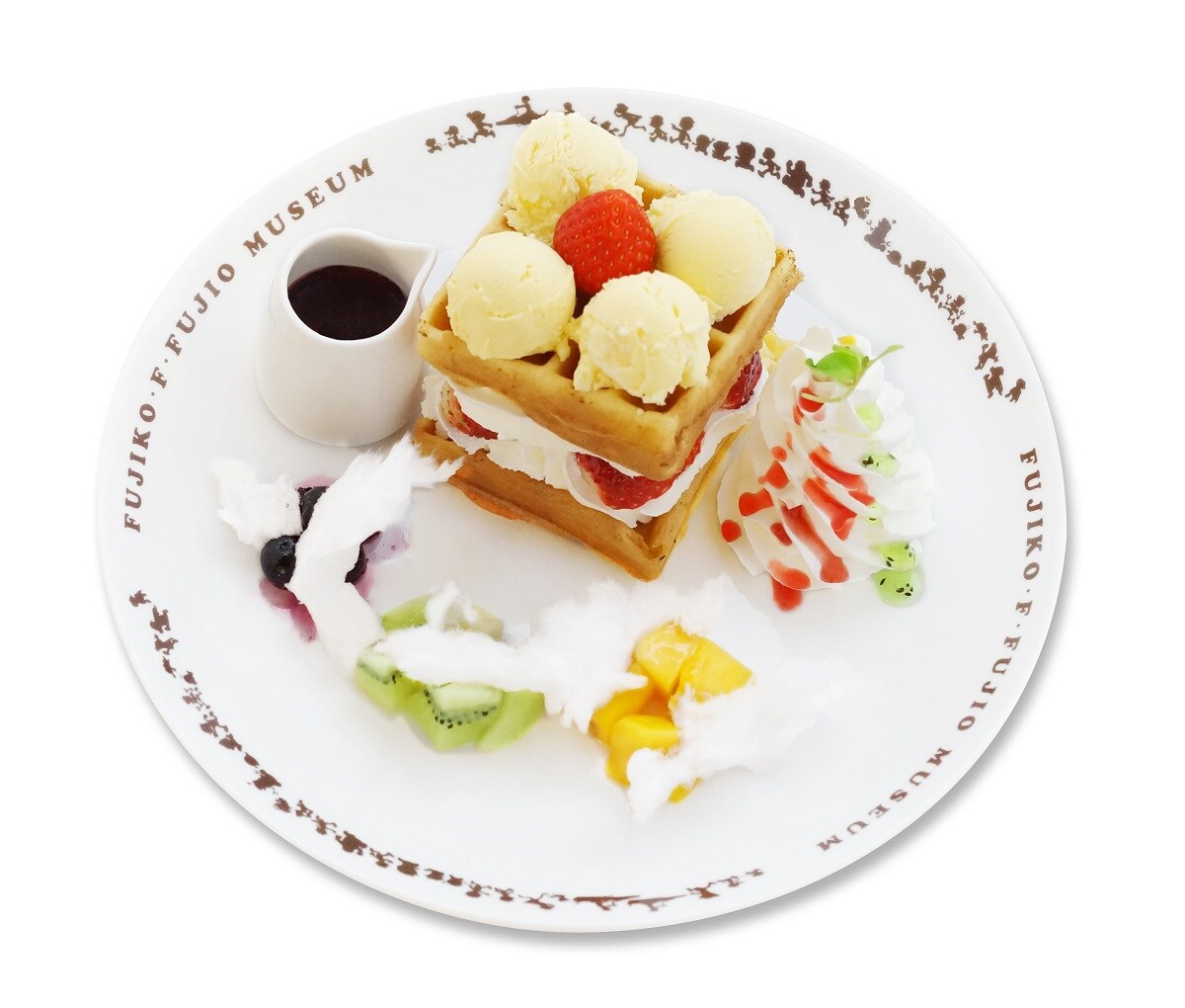 ドラミちゃんのしっぽワッフルサンド」 - ドラえもん＆ドラミのロール