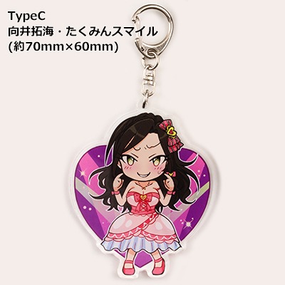 「『アイドルマスター シンデレラガールズ WILD WIND GIRL』向井拓海アクリルキーホルダー」