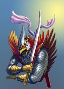 「変身忍者嵐X」のカラーカット。
