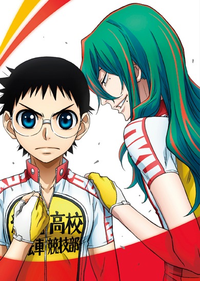 「弱虫ペダル NEW GENERATION」Blu-ray / DVD第1巻のジャケット用イラスト。