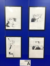 オノ・ナツメ描き下ろし原画の一部。ミュージアム限定抽選会では、展示されている原画が当たるチャンスも。
