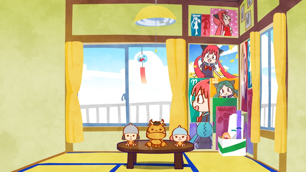 アニメ「まけるな!!あくのぐんだん！」ティザービジュアル