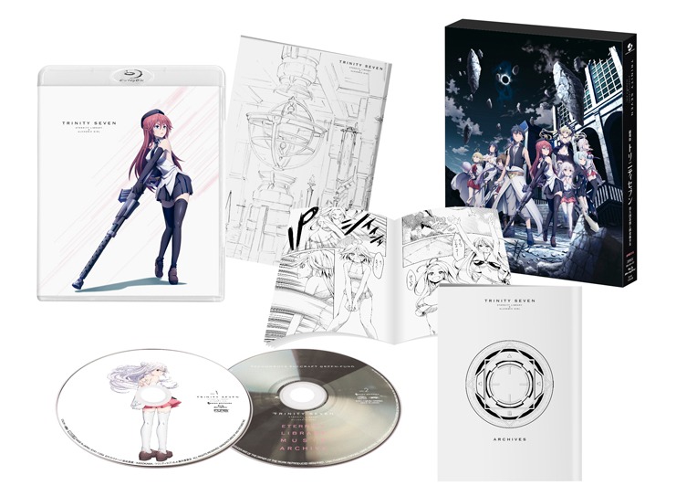 「劇場版 トリニティセブン -悠久図書館と錬金術少女-」Blu-ray / DVD展開図
