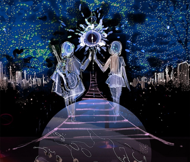 横槍メンゴが描き下ろしたイメージボードラフ。