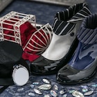 「黒執事」セバスとシエルのショートブーツ、枢やなのデザインを元に制作