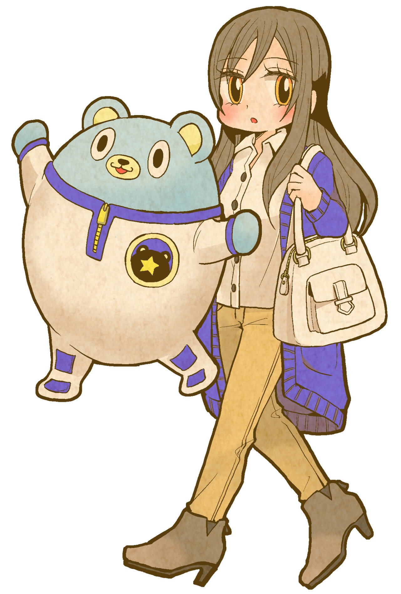 クマ型宇宙人との同居4コマ「みっちゃんとアルバート」ライオリで新連載