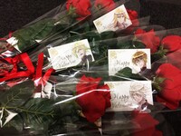 「王子のバレンタインフラワー」