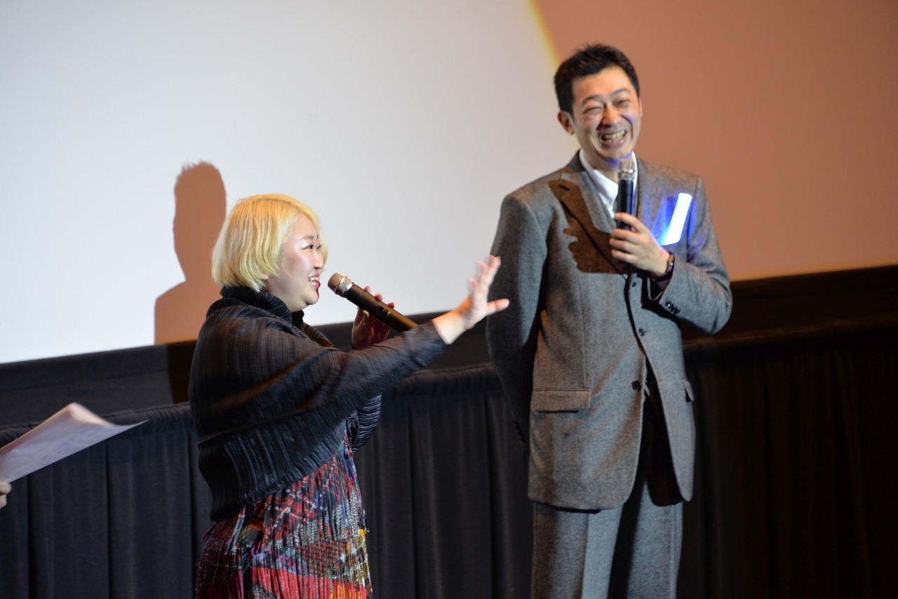 3年前に終了したテレビアニメながら、昨日のことのように思い出話を語る菱田正和監督と坪田文。