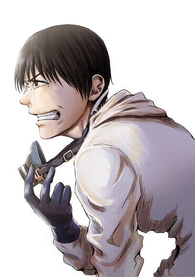 「ROUTE END」のカラーカット。(c)中川海二/集英社