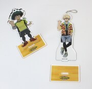 「プレゼント・マイクの優勝するのは誰なんだ？アァユウレディ!!??」の賞品「アクリルスタンンド（ボールチェーン付き）」。