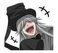 LINEスタンプ「黒執事 Book of the Atlantic」より。