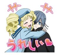 LINEスタンプ「黒執事 Book of the Atlantic」より。