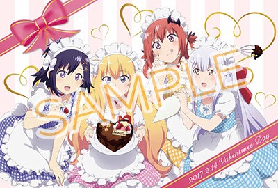 本日AKIHABARAゲーマーズ本店で配布予定のバレンタインカード。