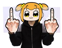 「ポプテピピックなりきりクリアファイル」