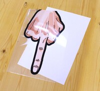 「ポプテピピックなりきりクリアファイル」