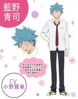 藍野青司の設定画。