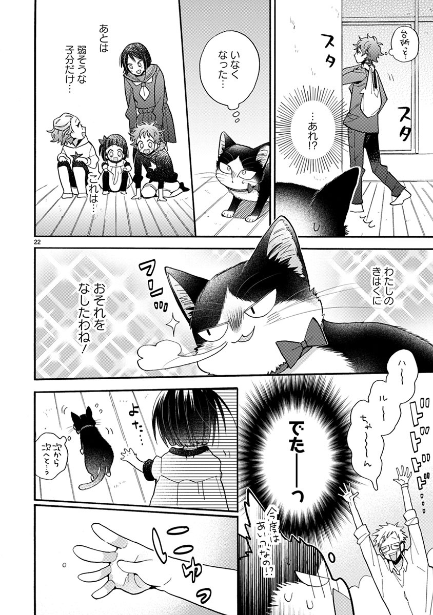 「同居人はひざ、時々、頭のうえ。」より。