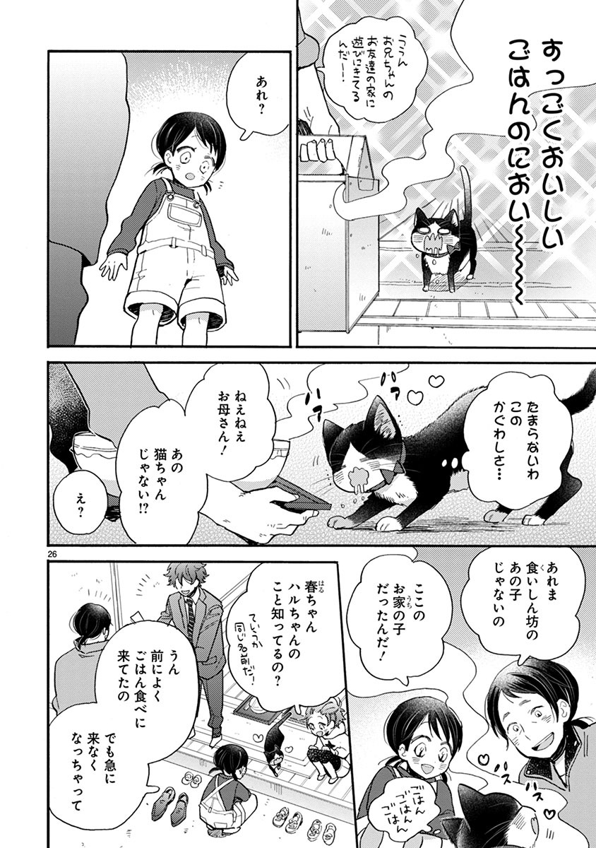 「同居人はひざ、時々、頭のうえ。」より。