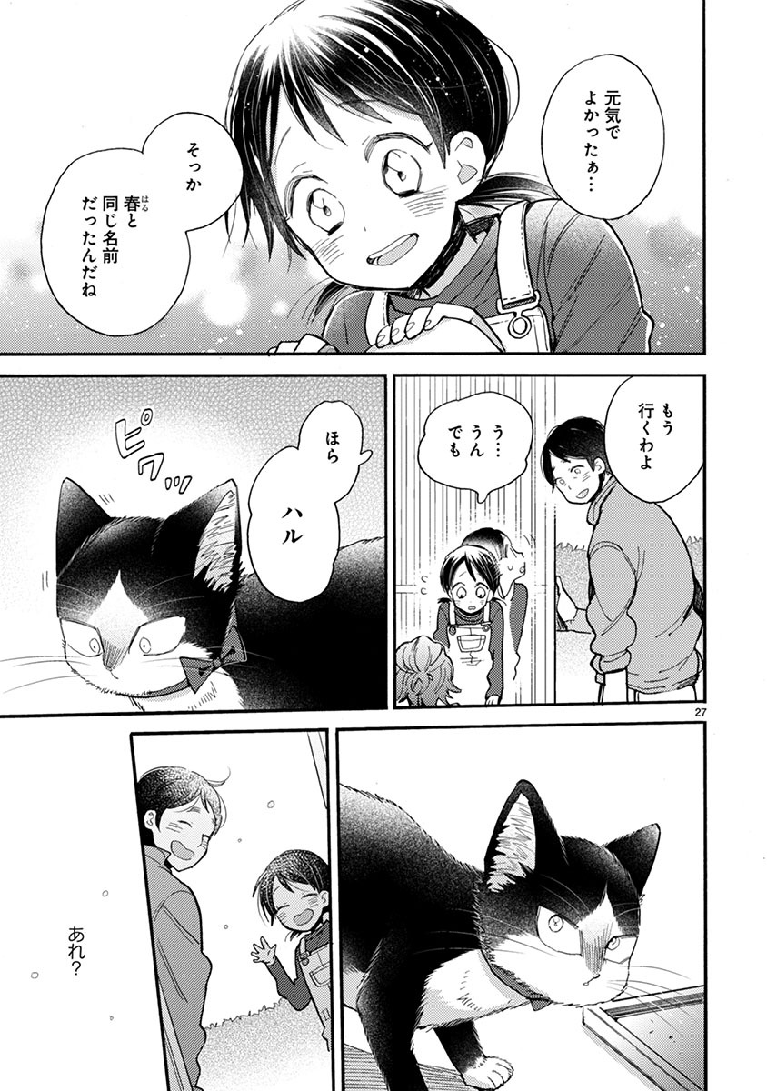 「同居人はひざ、時々、頭のうえ。」より。