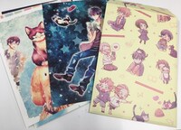 限定版に付属するポストカードのサンプル。