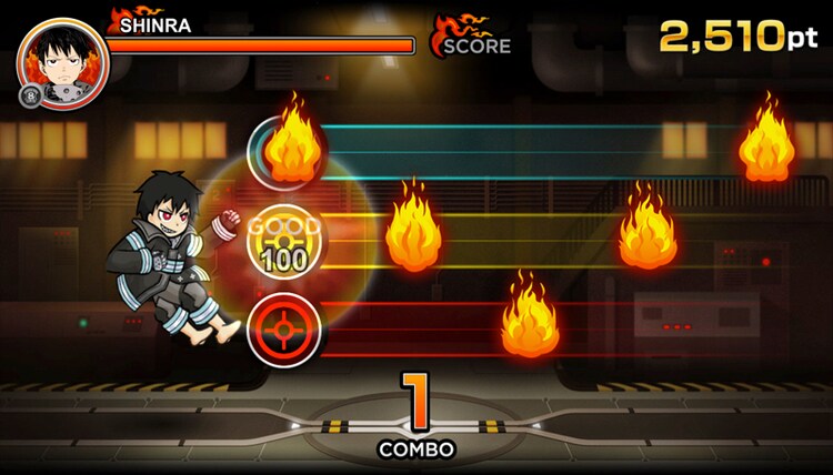 「BURNING BEAT」より。