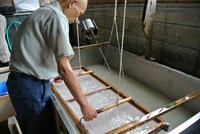 人間国宝の岩野市兵衛。