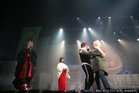 舞台「ノラガミ－神と絆－」ゲネプロ公演の様子。