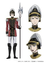 ルードヴィヒ（CV.浪川大輔）。グランツライヒ王国の衛兵で、生真面目な性格。