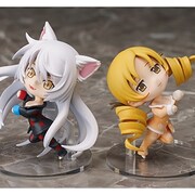 「ワンダーフェスティバル 2017［冬］」で販売される、「フィギュアセットC（巴マミ＆羽川翼）」(c)SHAFT /　MADOGATARI