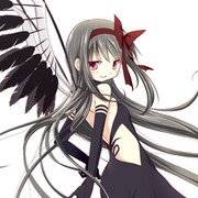 「ワンダーフェスティバル 2017［冬］」で展示される、「1/8スケールフィギュア悪魔ほむら～叛逆の物語～」原型見本のイメージ。（c)Magica Quartet / Aniplex・Madoka Movie Project Rebellion