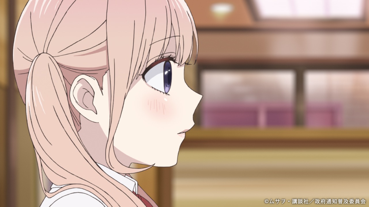 テレビアニメ「恋と嘘」ティザーPVより。(c)ムサヲ・講談社／政府通知普及委員会