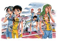 「弱虫ペダル」のイラスト。 (c)渡辺航（週刊少年チャンピオン）