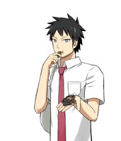 「貧民超人カネナシくん」のカラーカット。(c)ぱげらった/集英社