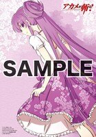 メロンブックスにて「アカメが斬る！」15巻を購入した人に進呈される描き下ろしイラストカード。