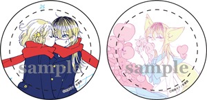 雨隠ギド「終電にはかえします」缶バッジ44mm2個セット