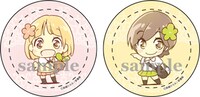 高嶋ひろみ「加瀬さん」シリーズ 缶バッジ44mm2個セット