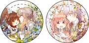 伊藤ハチ「ご主人様と獣耳の少女メル」缶バッジ44mm2個セット