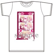 森島明子「囁きのキス～Read my lips.」Tシャツ