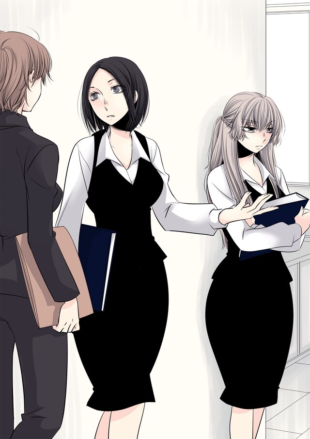 「不条理なあたし達」のイラスト。